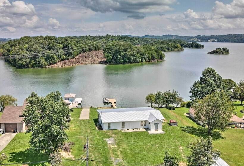 Cherokee Lake Home W/ Private Dock & Patio!
