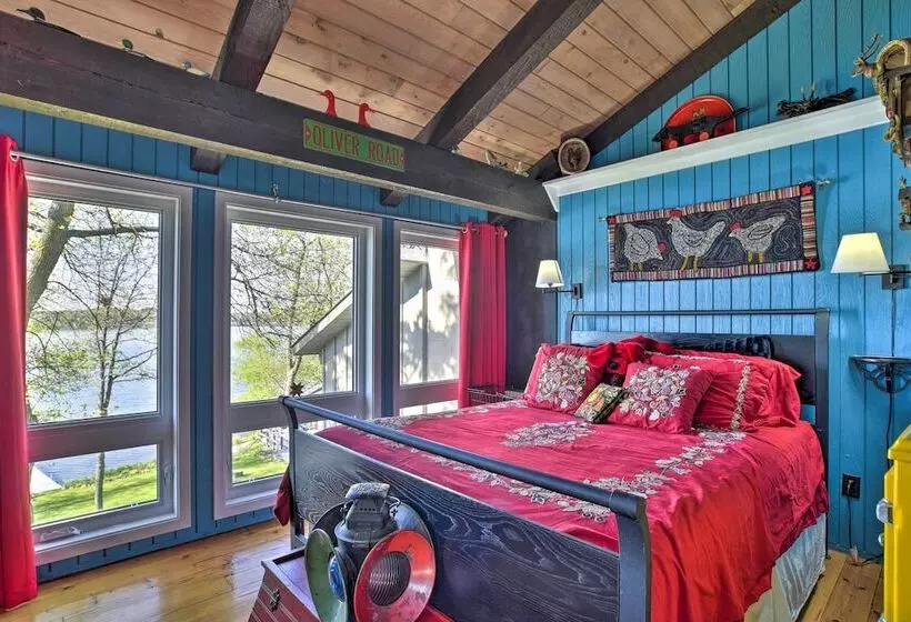 Hilltop Green Lake Home: Dock, Kayaks, Views!