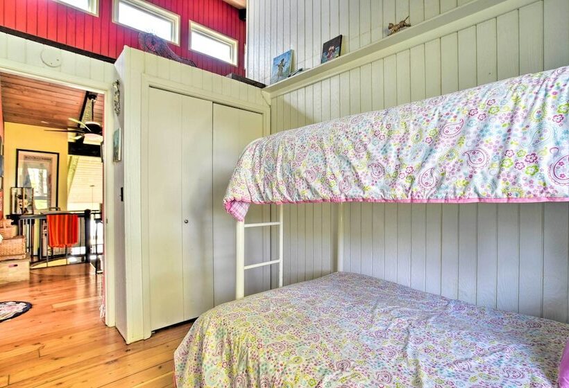 Hilltop Green Lake Home: Dock, Kayaks, Views!