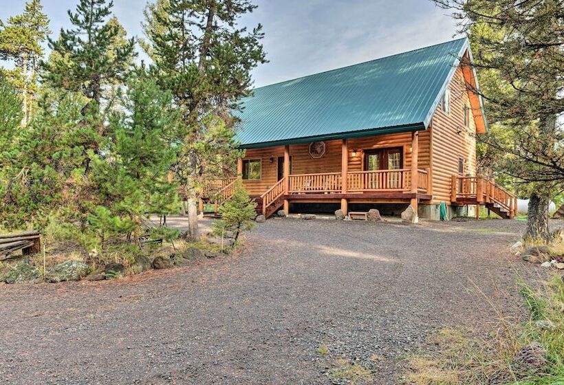Island Park Cabin W/ Stunning Forest Views!