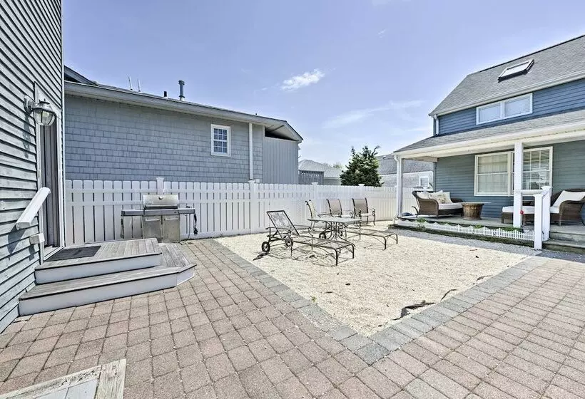 Lavallette House W/ Fenced Yard & Gas Grill!