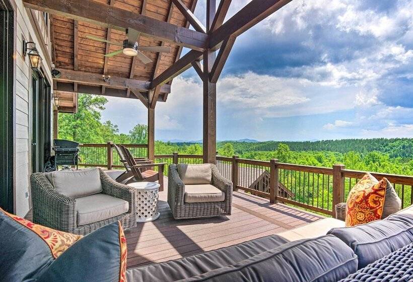 Luxe Retreat W/ Mtn View < 5 Mi To Lake James