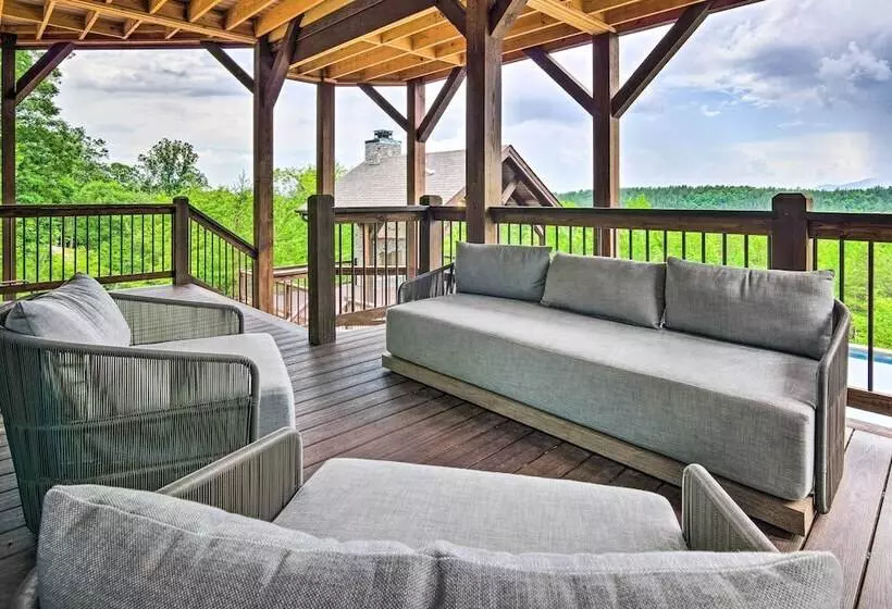 Luxe Retreat W/ Mtn View < 5 Mi To Lake James