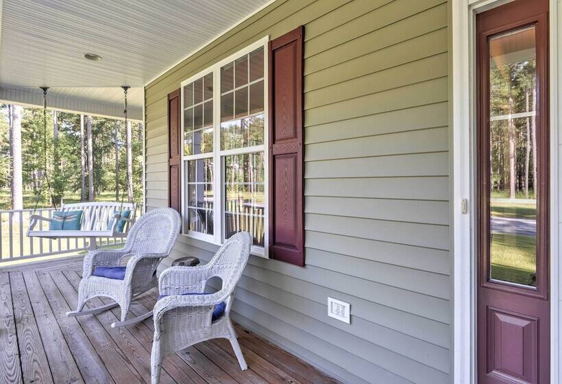 Oriental House On 1 Acre W/ Wraparound Porch!