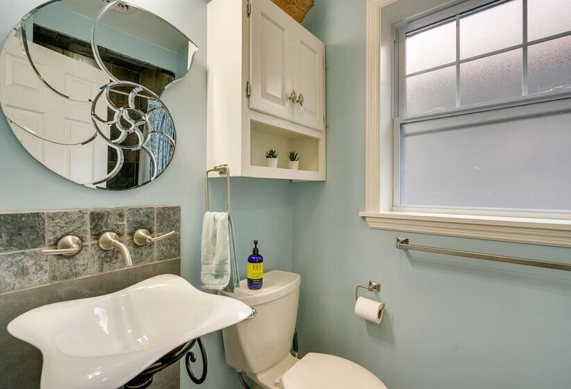 The 1818 Home W/ Porch & Grill   1 Mi To Beach!