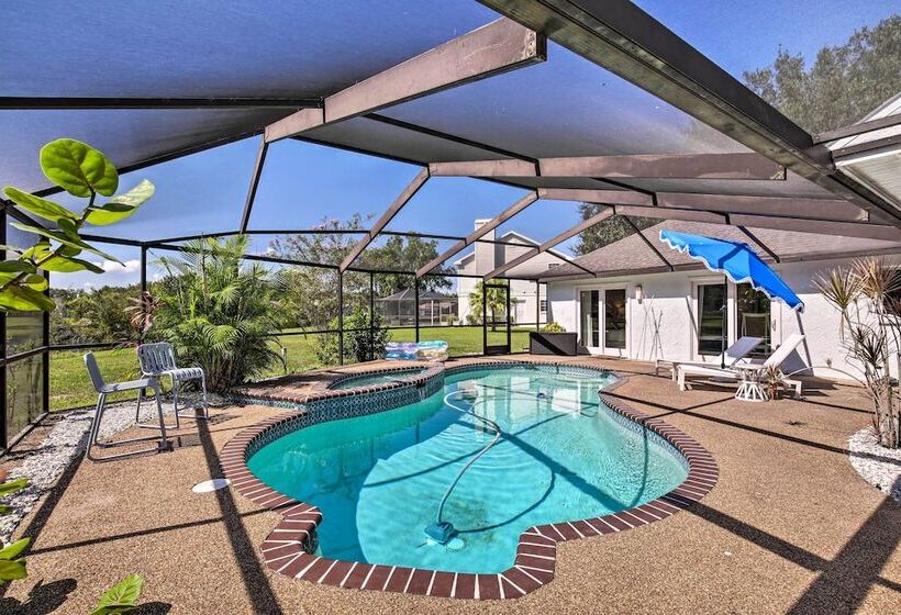 Waterfront Rancher Retreat Exotic Bird Haven