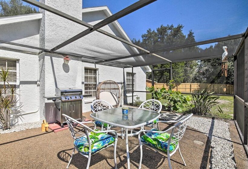 Waterfront Rancher Retreat Exotic Bird Haven