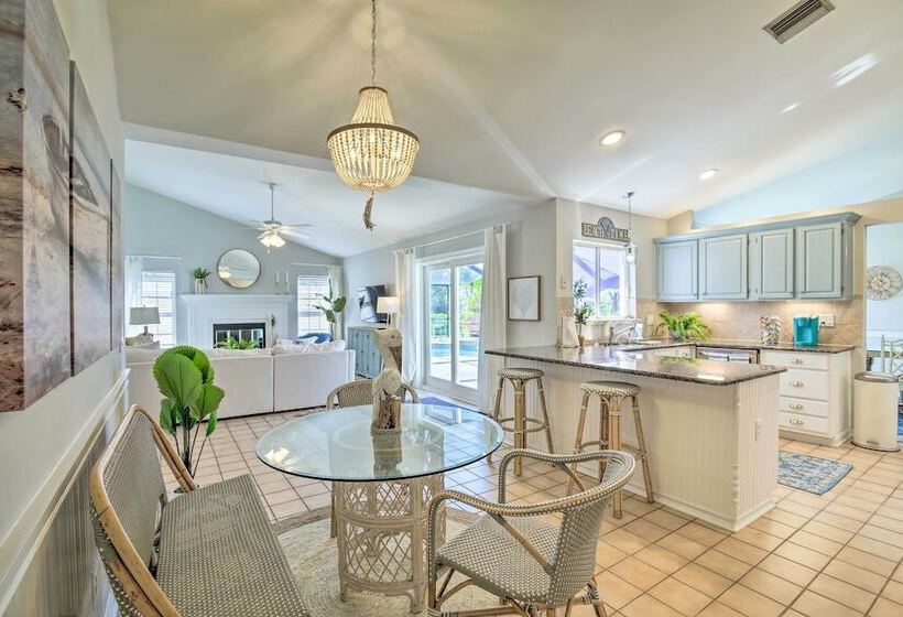 Waterfront Rancher Retreat Exotic Bird Haven