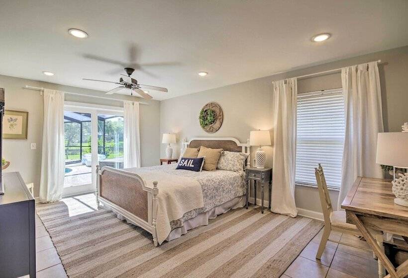 Waterfront Rancher Retreat Exotic Bird Haven