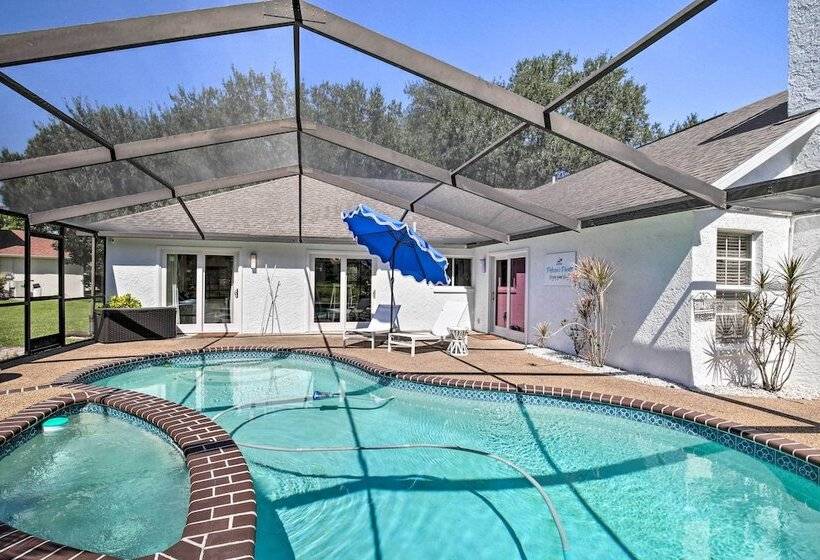 Waterfront Rancher Retreat Exotic Bird Haven