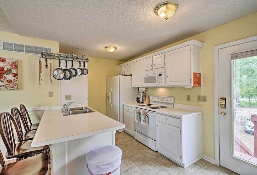 Waterfront Sunrise Beach Home W/ Dock & Grill