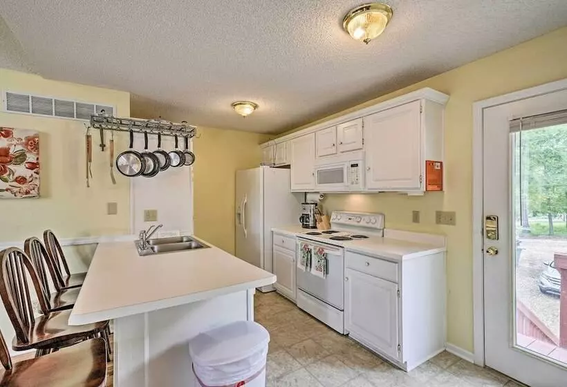 Waterfront Sunrise Beach Home W/ Dock & Grill