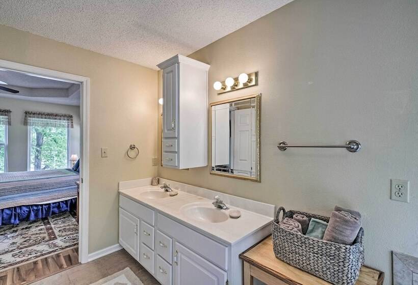 Waterfront Sunrise Beach Home W/ Dock & Grill