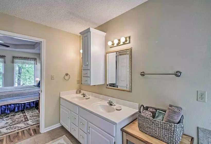 Waterfront Sunrise Beach Home W/ Dock & Grill