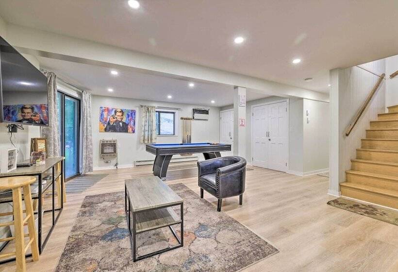 Tobyhanna Home: Private Deck, Hot Tub & Game Room!