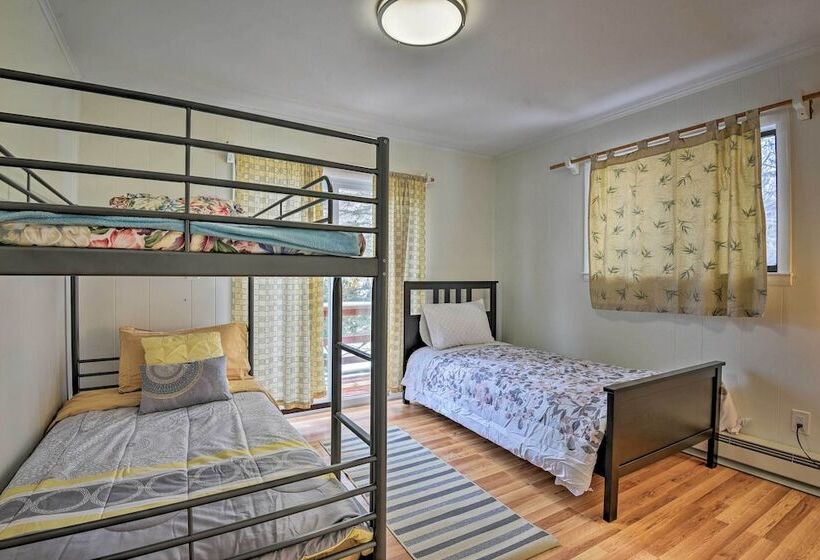 Tobyhanna Home: Private Deck, Hot Tub & Game Room!