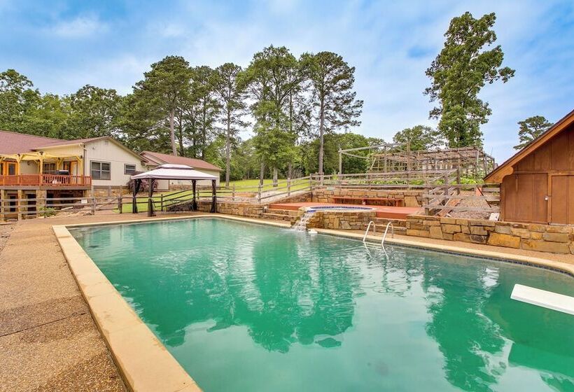 Amenity Packed Hot Springs Lakehouse W/ Pool!