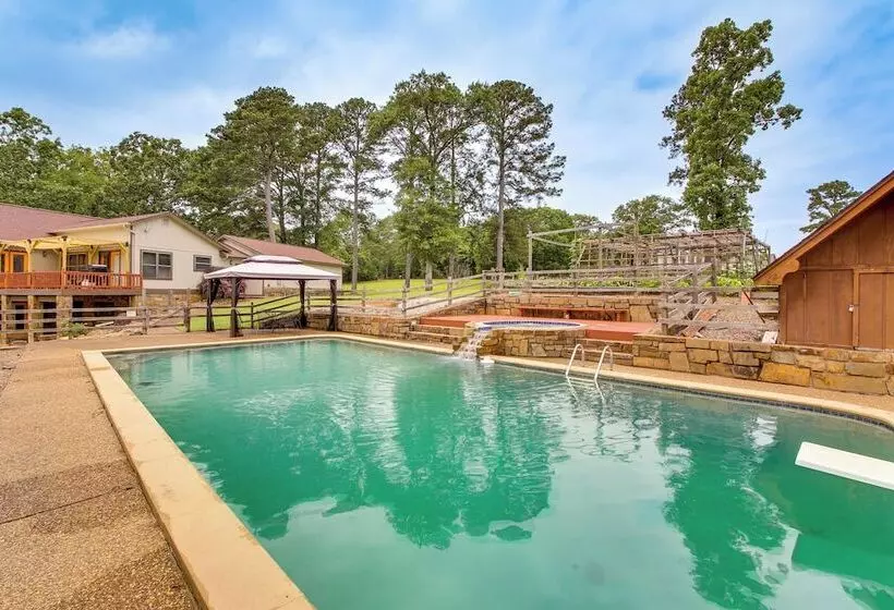 Amenity Packed Hot Springs Lakehouse W/ Pool!