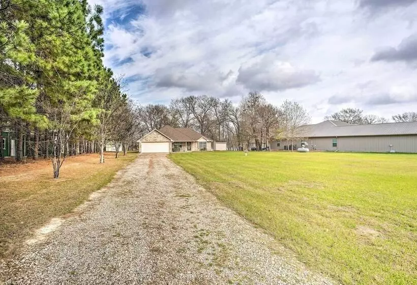 Family Alba Home W/ Boat Dock On Lake Fork!