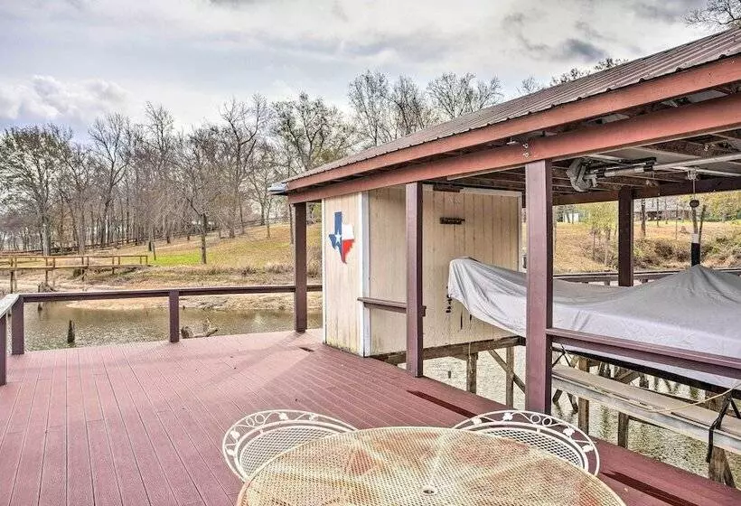 Family Alba Home W/ Boat Dock On Lake Fork!