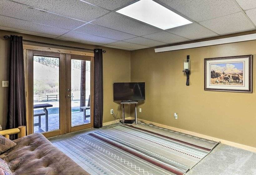 Hill City Log Cabin W/ On Site Trout Fishing!