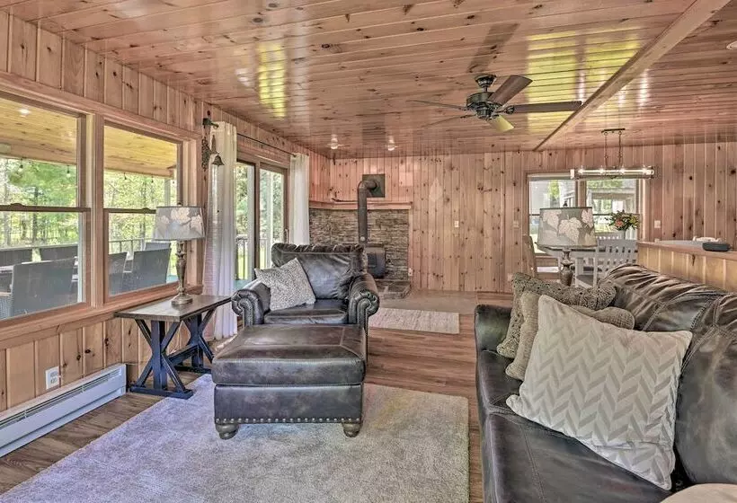 Lakefront Gloversville Home W/ Beach + Dock!