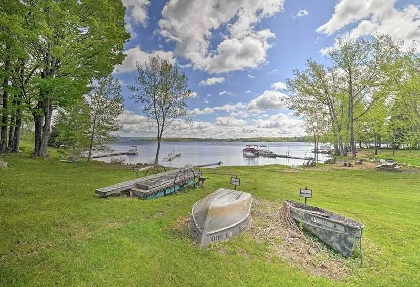 Lakefront Gloversville Home W/ Beach + Dock!