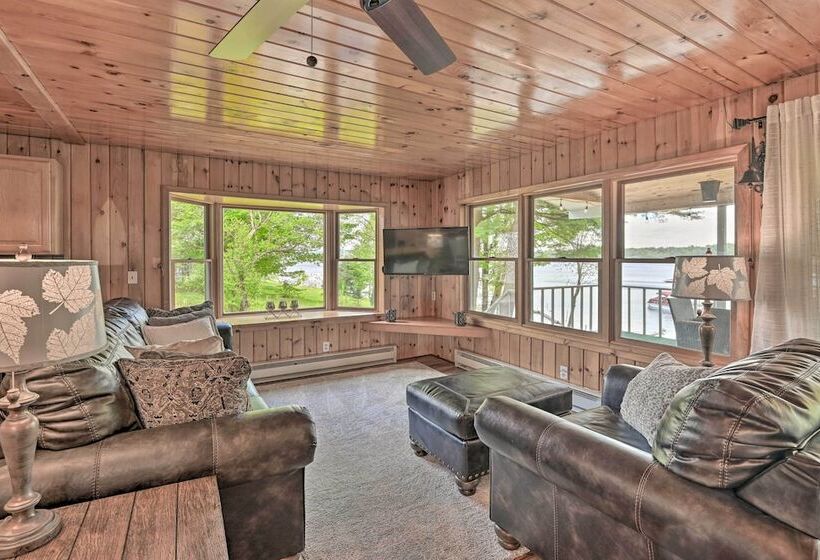 Lakefront Gloversville Home W/ Beach + Dock!