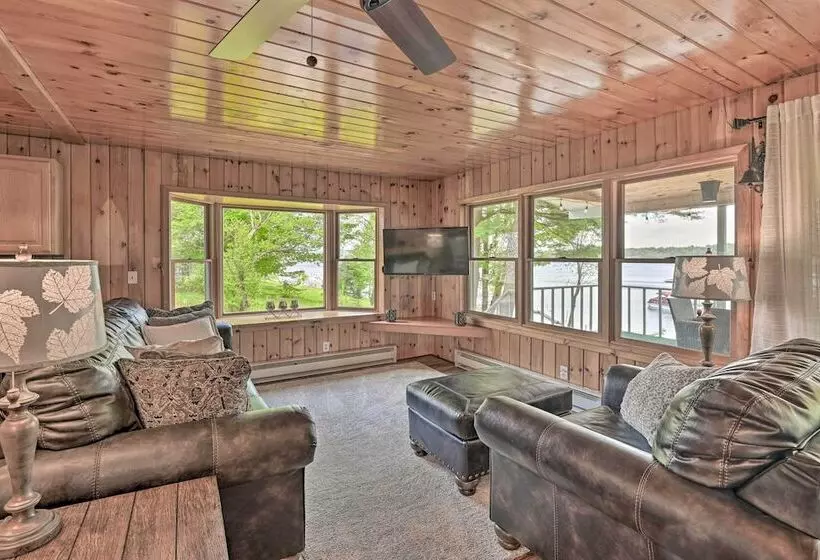 Lakefront Gloversville Home W/ Beach + Dock!