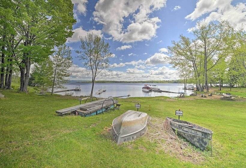 Lakefront Gloversville Home W/ Beach + Dock!
