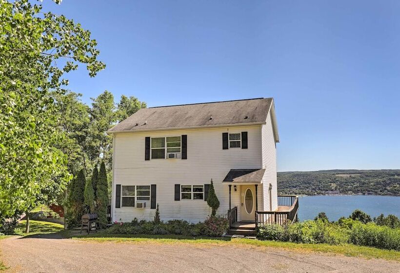Lovely Finger Lakes Retreat W/ Deck & Lake Views!