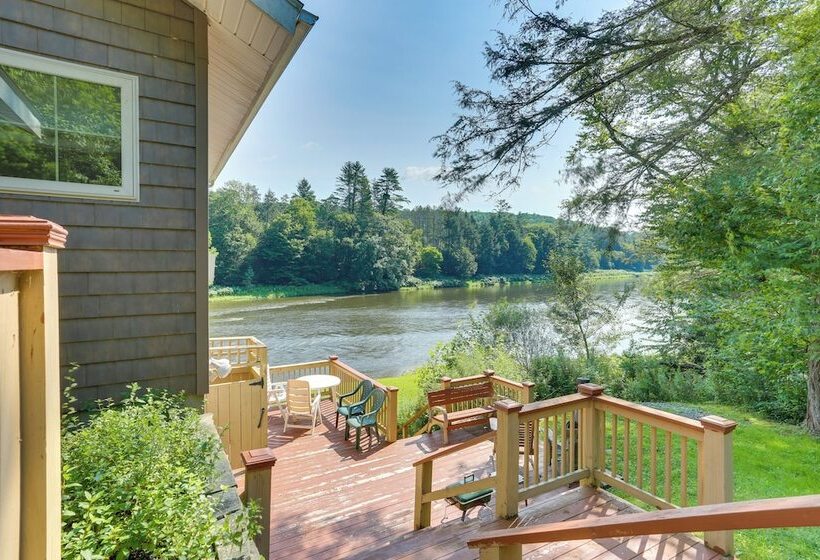 Pet Friendly Hancock Home On The Delaware River!