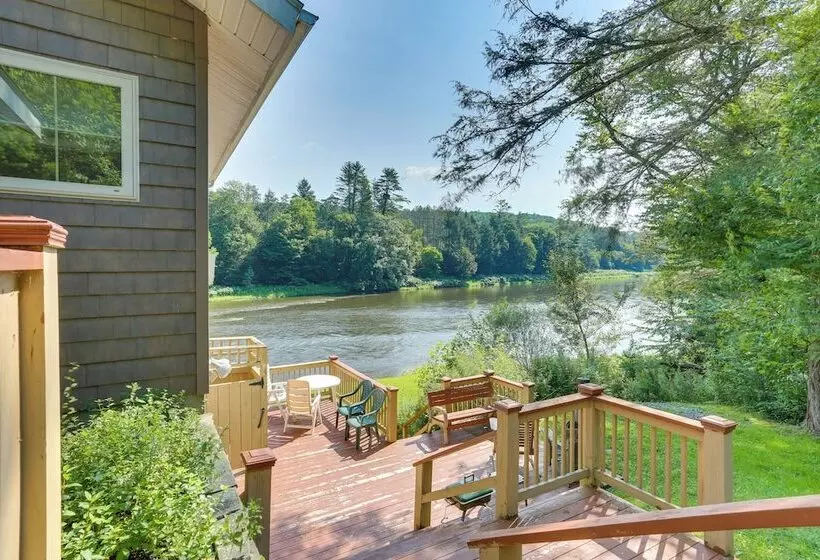 Pet Friendly Hancock Home On The Delaware River!