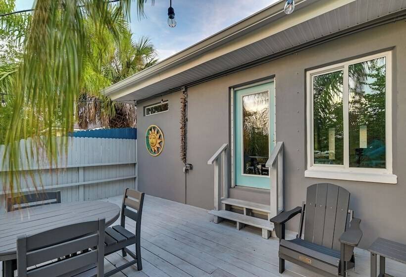 Pet Friendly Waterfront Home   2 Mi To Beach!