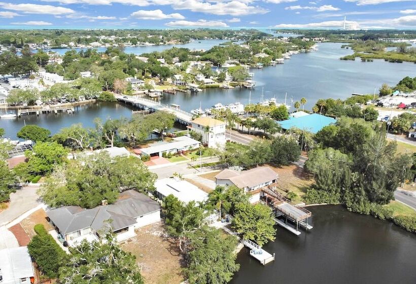 Pet Friendly Waterfront Home   2 Mi To Beach!