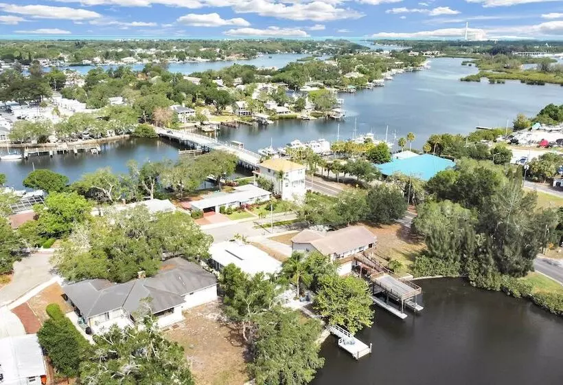 Pet Friendly Waterfront Home   2 Mi To Beach!