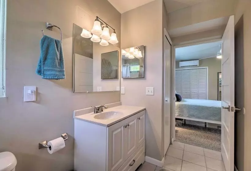 Pet Friendly Waterfront Home   2 Mi To Beach!