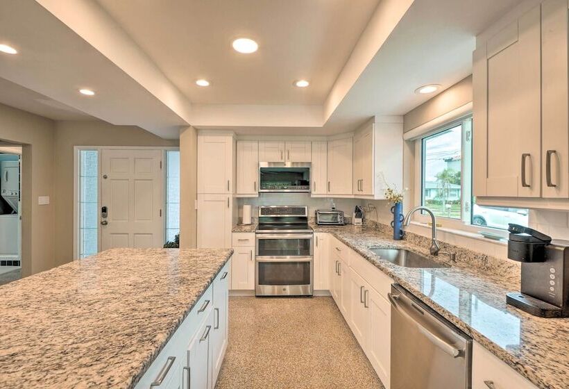 Pet Friendly Waterfront Home   2 Mi To Beach!