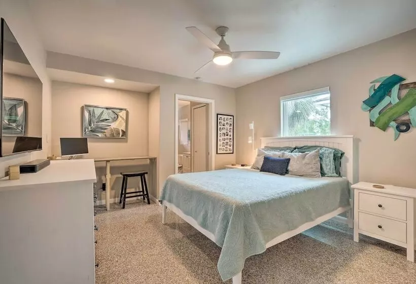 Pet Friendly Waterfront Home   2 Mi To Beach!