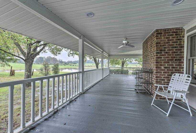 Remodeled Pittsboro Farmhouse Sitting On 220 Acres