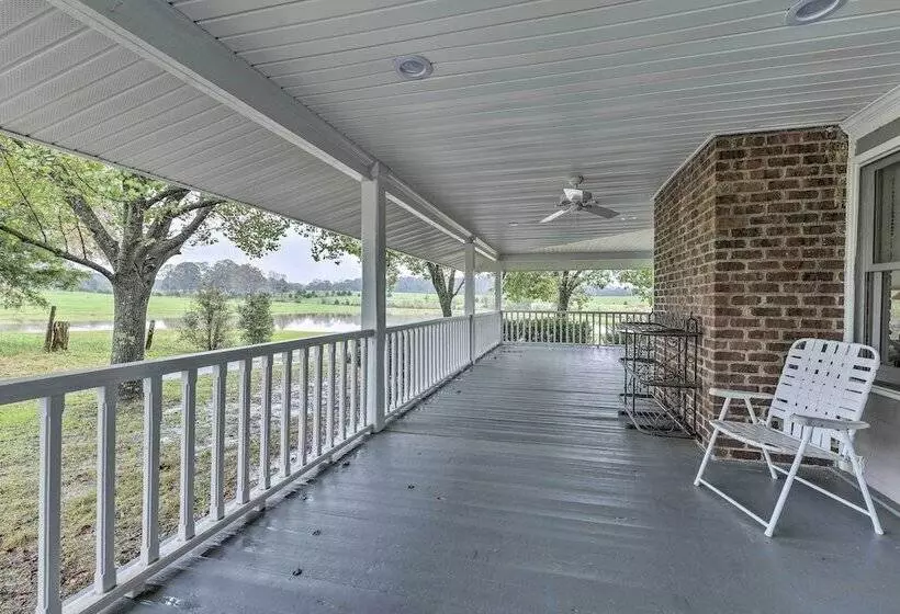 Remodeled Pittsboro Farmhouse Sitting On 220 Acres