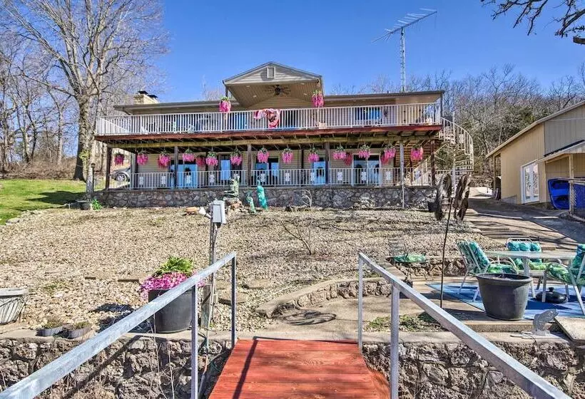 Lake Views: Waterfront Sunrise Beach Home!