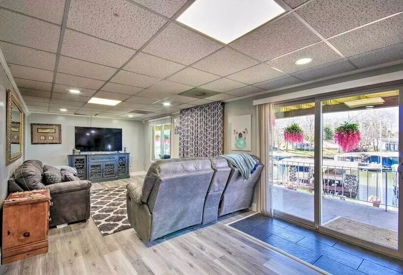 Lake Views: Waterfront Sunrise Beach Home!