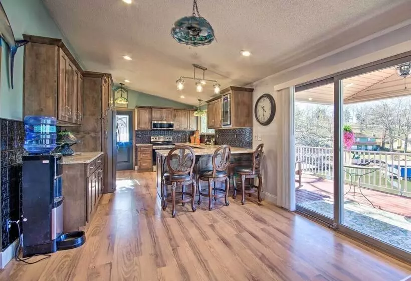 Lake Views: Waterfront Sunrise Beach Home!