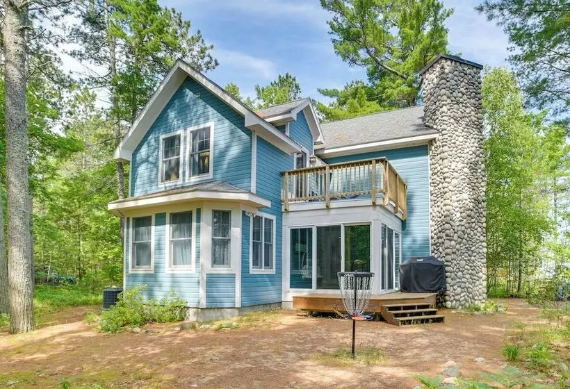 Waterfront Cheboygan Home W/ Fire Pit