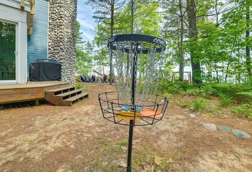 Waterfront Cheboygan Home W/ Fire Pit