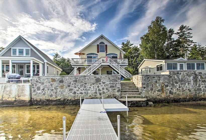 Waterside Haven On Milton Pond W/ Deck & Boat Dock