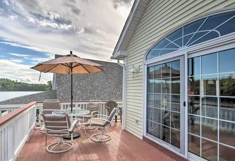 Waterside Haven On Milton Pond W/ Deck & Boat Dock