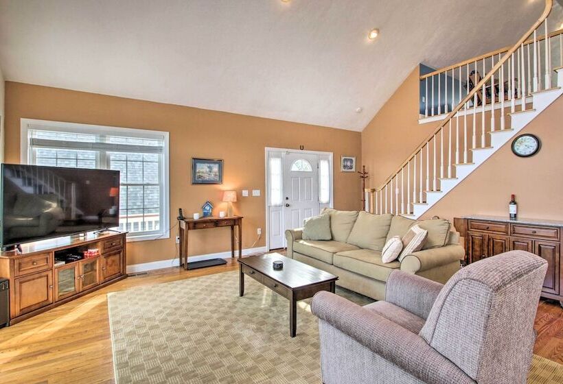 Waterside Haven On Milton Pond W/ Deck & Boat Dock