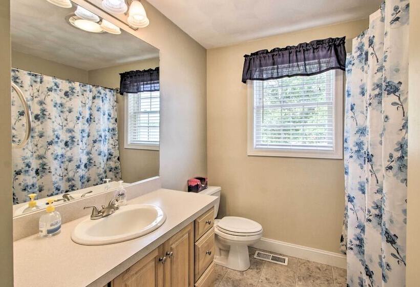 Waterside Haven On Milton Pond W/ Deck & Boat Dock